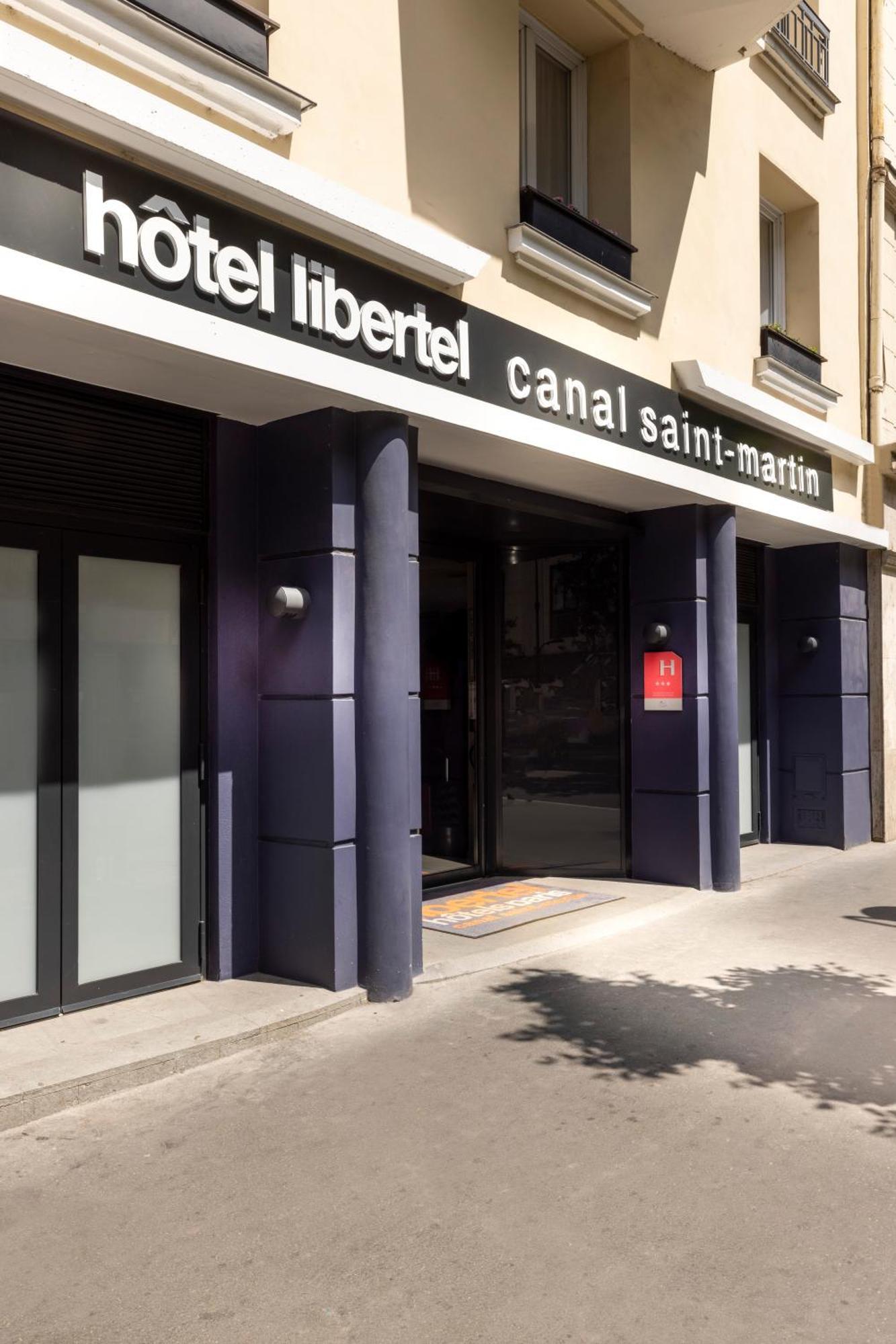 Libertel Canal Saint Martin Paris Exterior foto