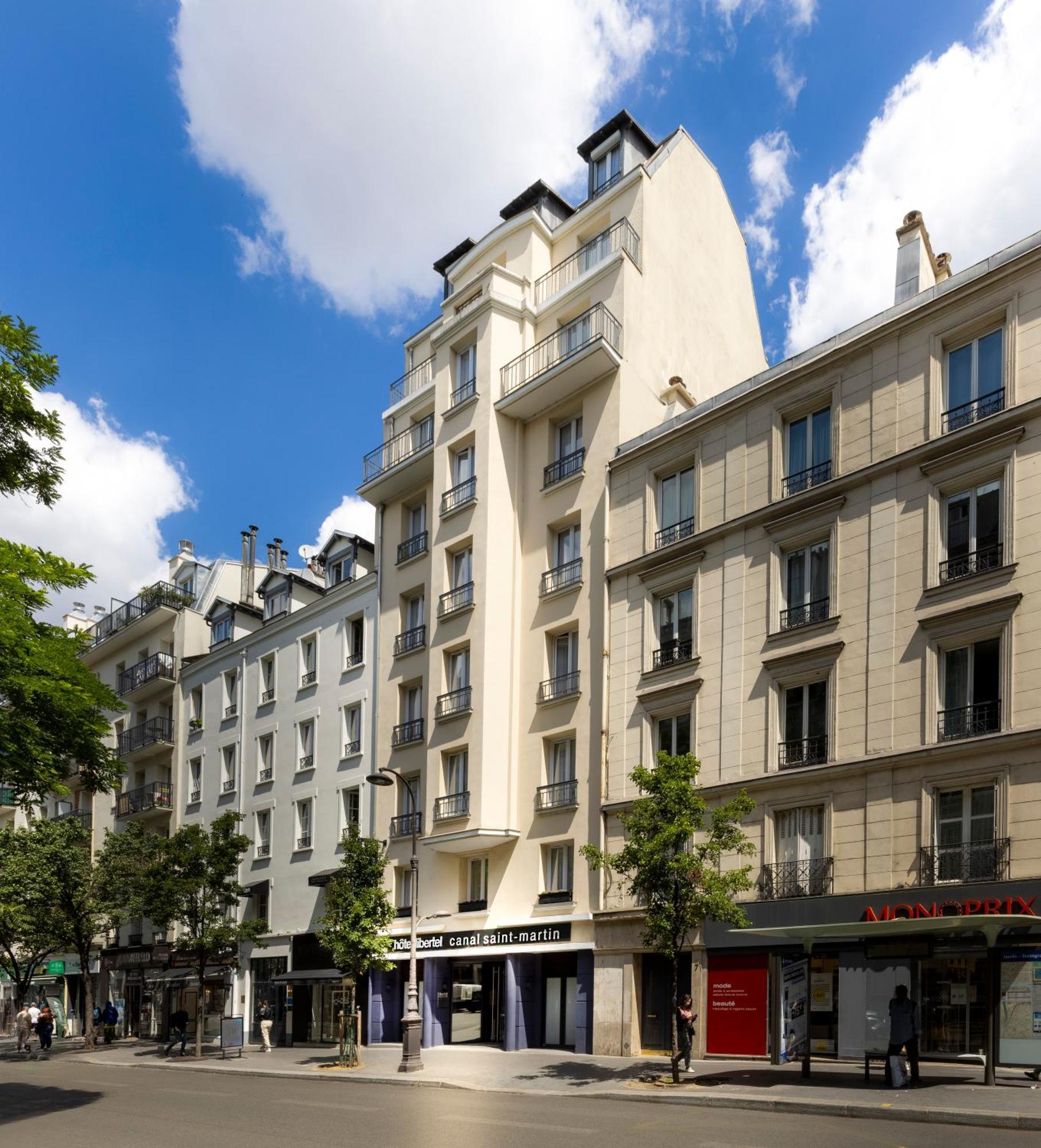 Libertel Canal Saint Martin Paris Exterior foto
